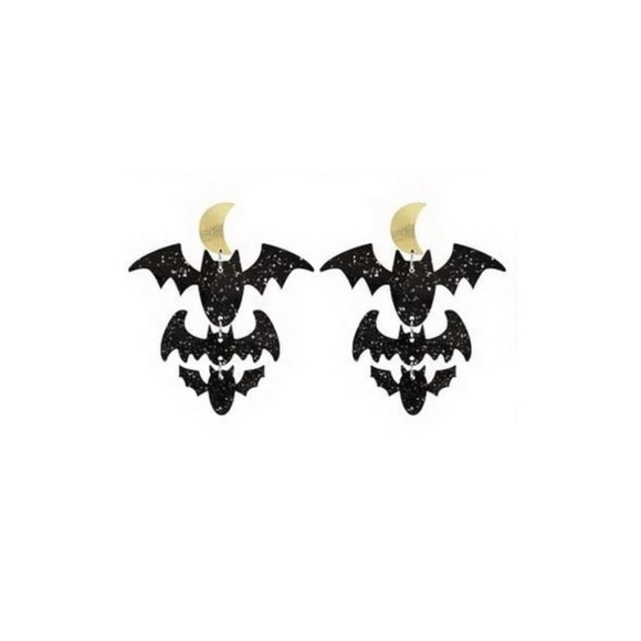 Bat Earrings - Picture 1 of 3